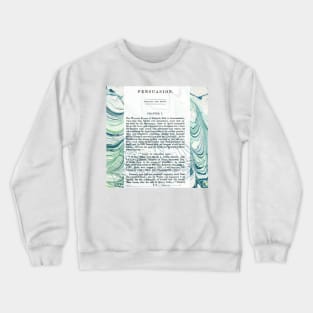 Jane Austen Persuasion Collage Crewneck Sweatshirt